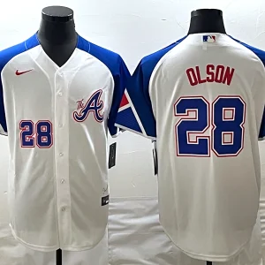 Atlanta Braves Olson Jersey