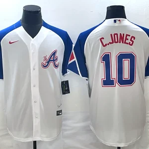 Atlanta Braves C. Jones Jersey