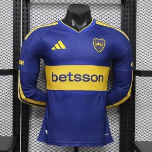 Boca Juniors 2027 Home Player Long Sleeve Shirt
